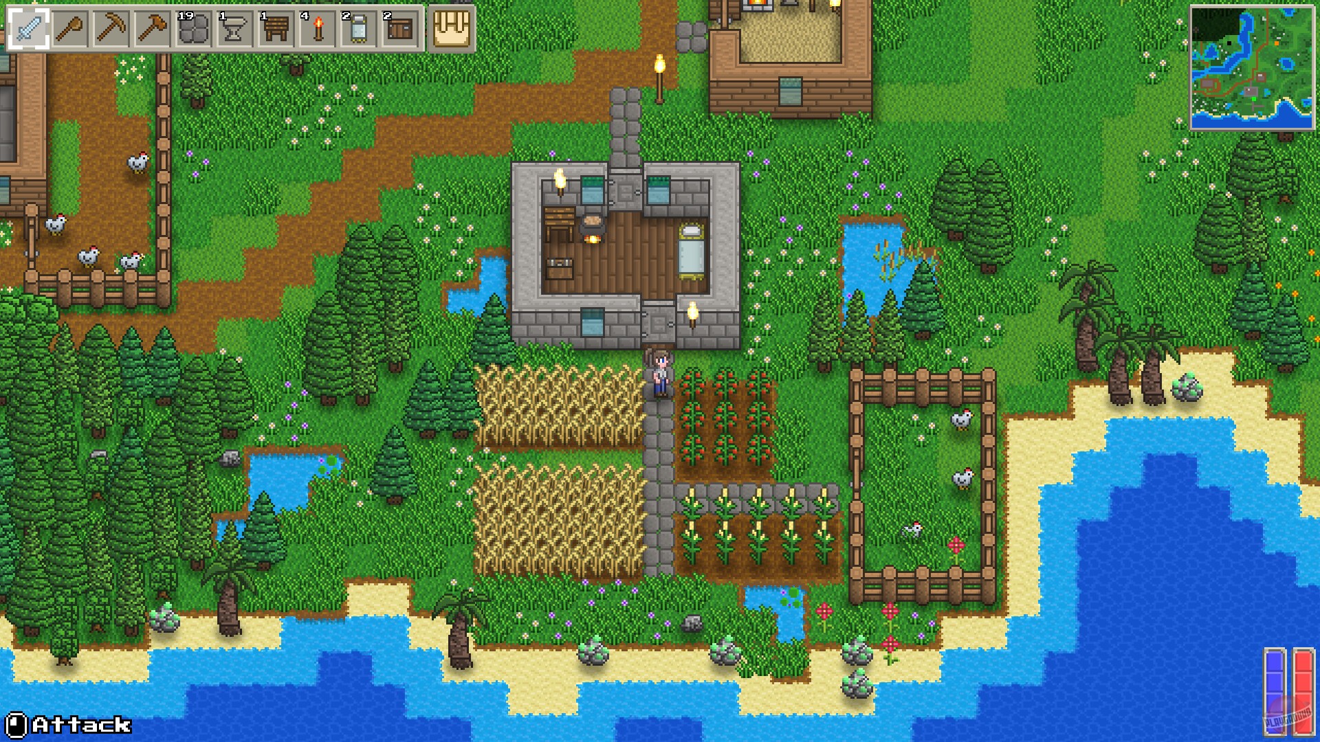 Скриншот из игры Delverium - 1