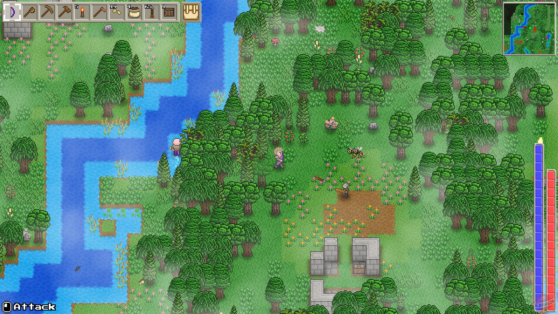 Скриншот из игры Delverium - 2