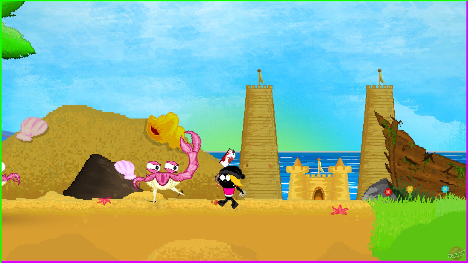 Скриншот из игры Parasight: Chlorophyll Worms - 3