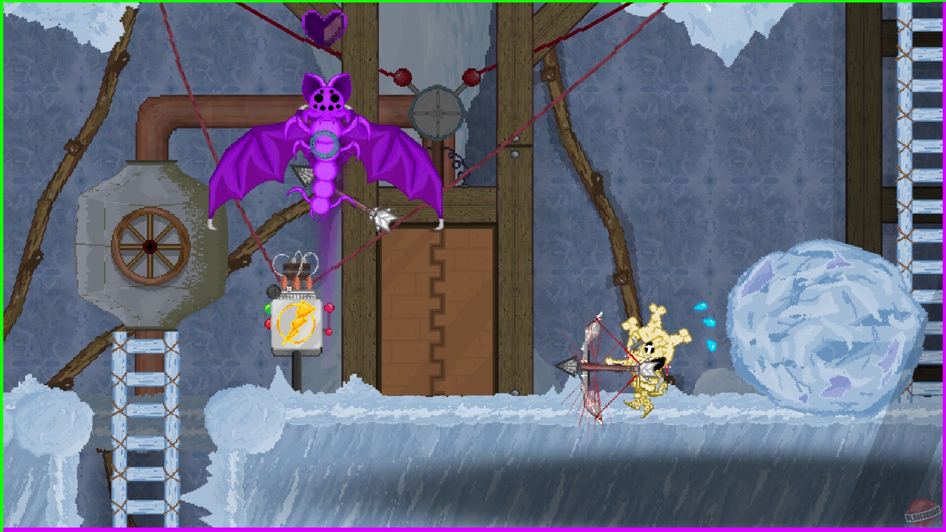 Скриншот из игры Parasight: Chlorophyll Worms - 1