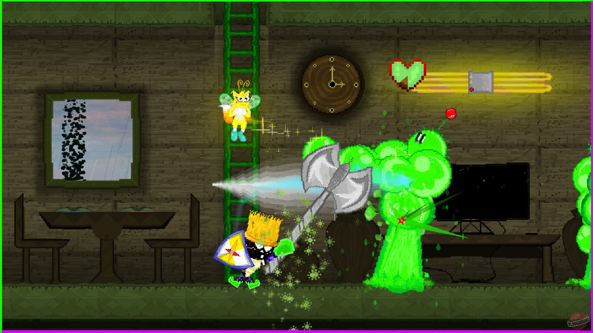 Скриншот из игры Parasight: Chlorophyll Worms - 4