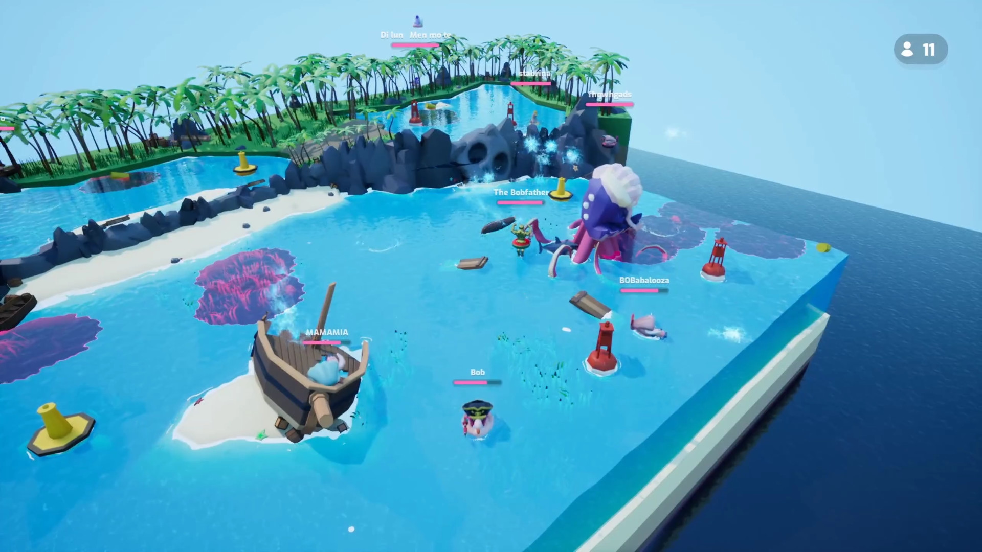 Скриншот из игры Tube Tussle - 1