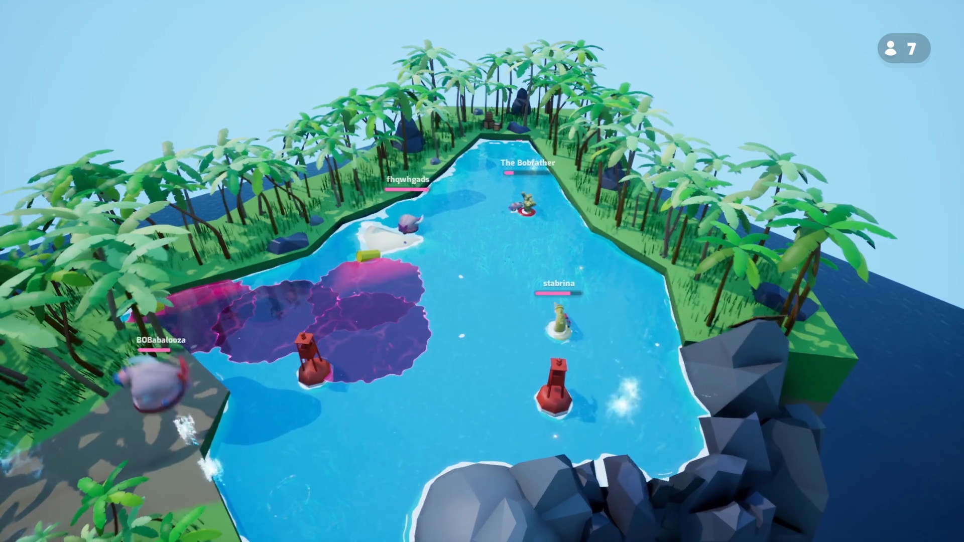 Скриншот из игры Tube Tussle - 2