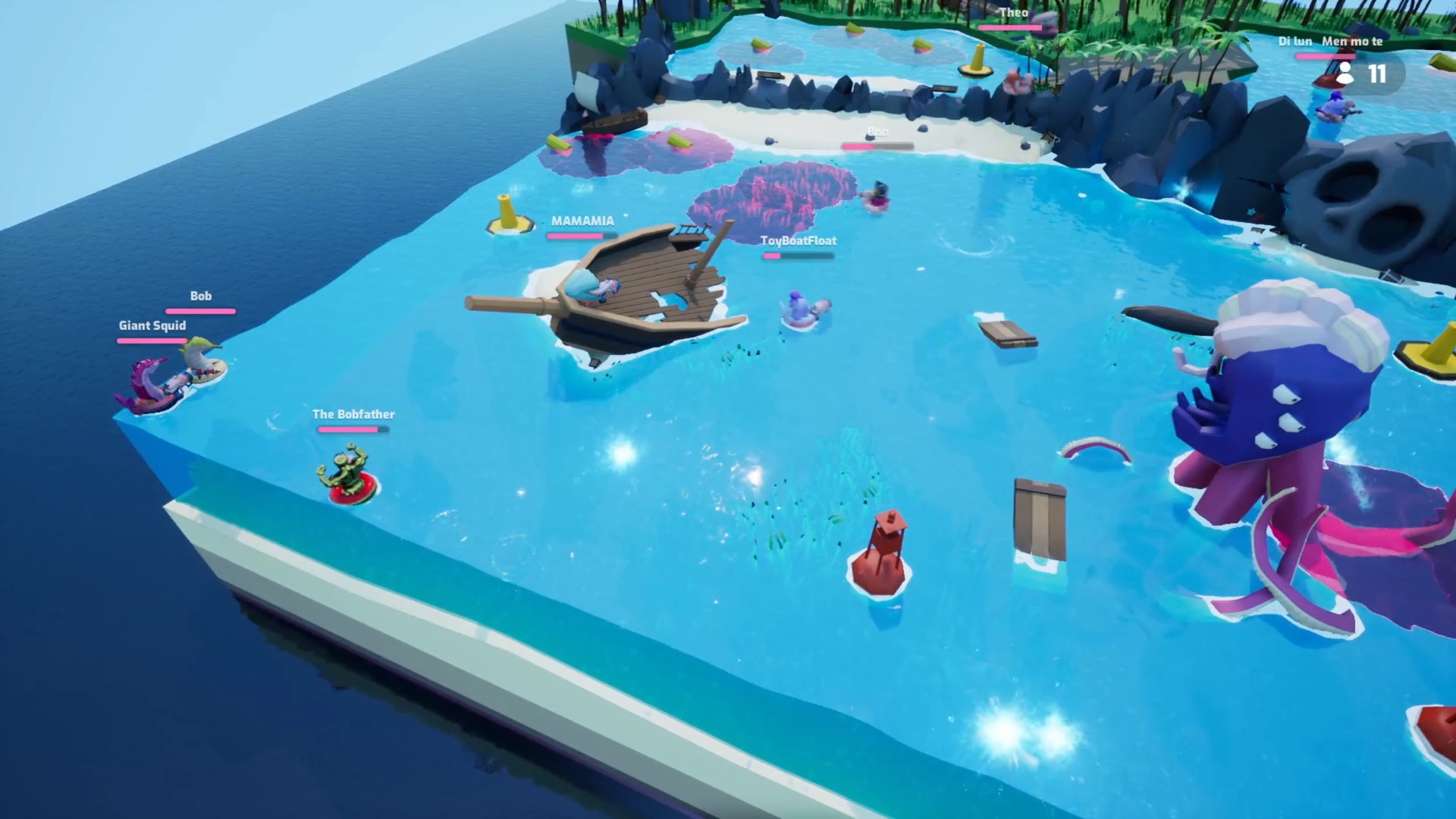 Скриншот из игры Tube Tussle - 3