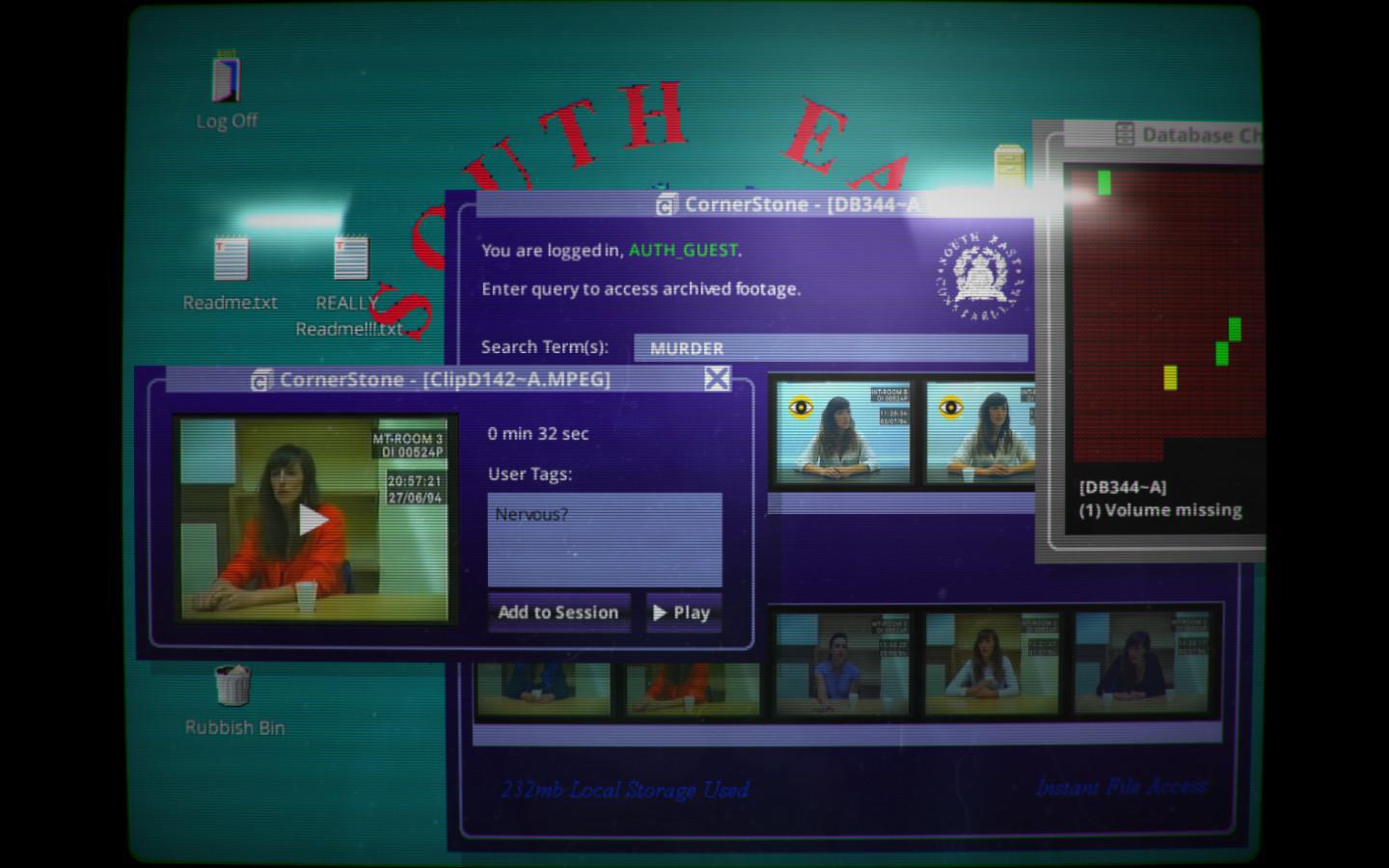 Скриншот из игры Her Story - 20
