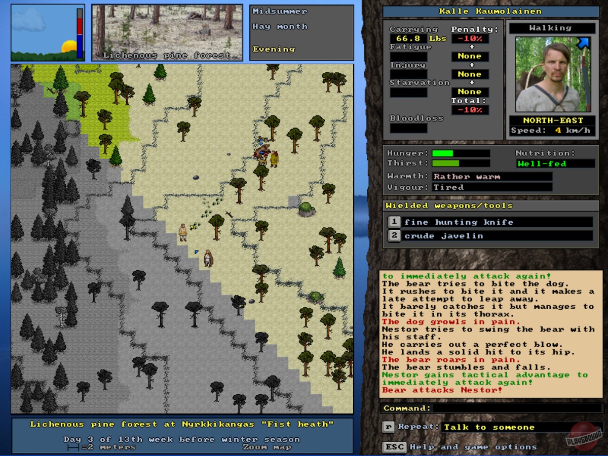 Скриншот из игры UnReal World - 3