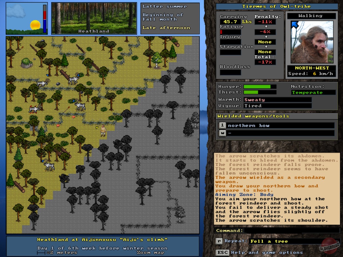 Скриншот из игры UnReal World - 5