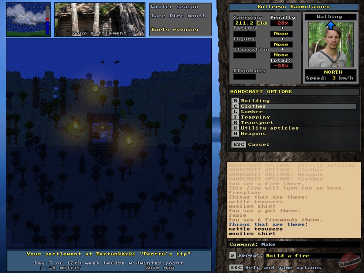 Скриншот из игры UnReal World - 21