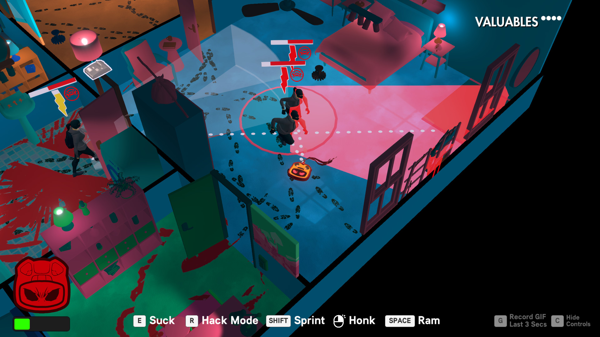 Скриншот из игры Roombo: First Blood - 2