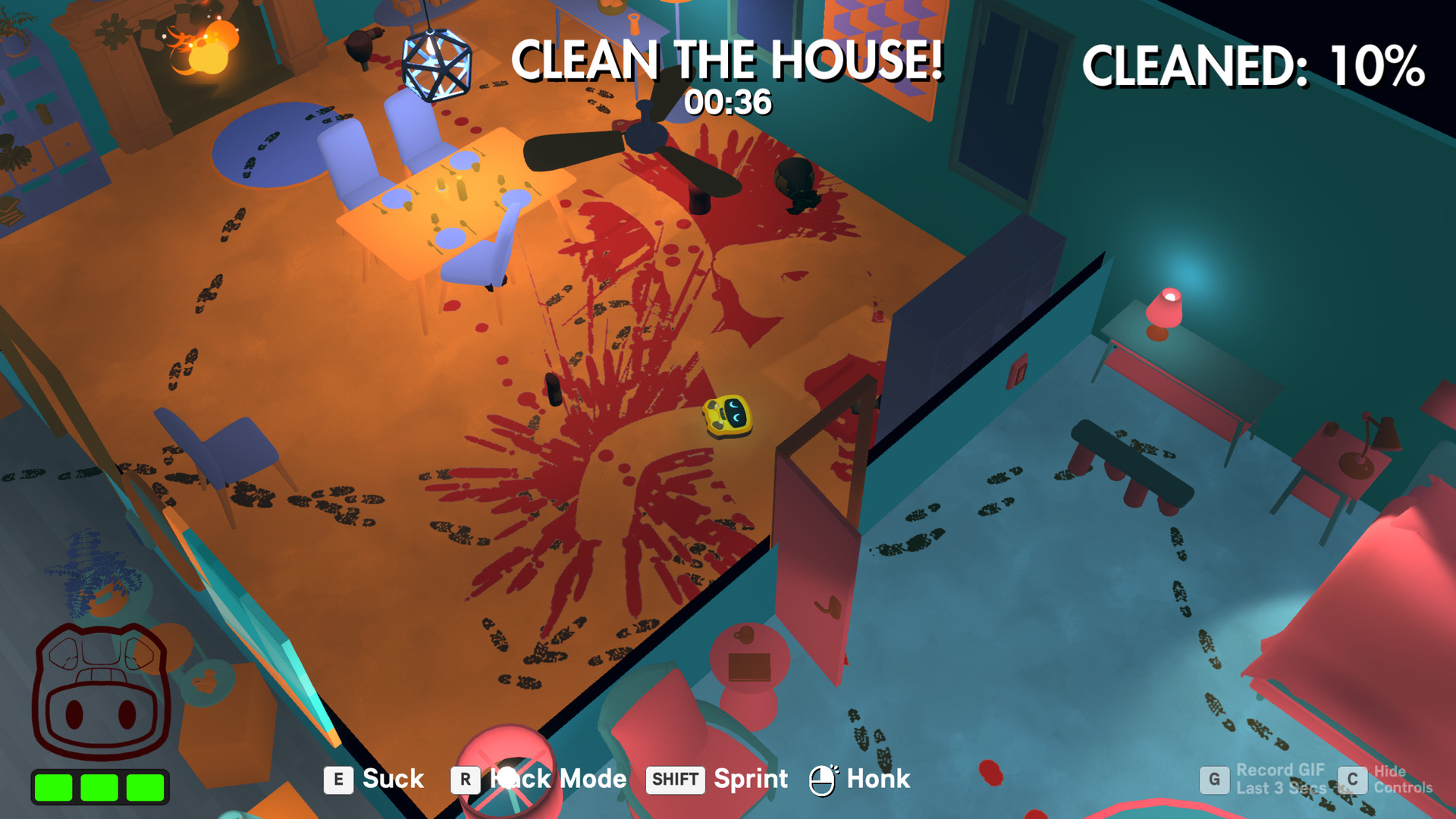 Скриншот из игры Roombo: First Blood - 4