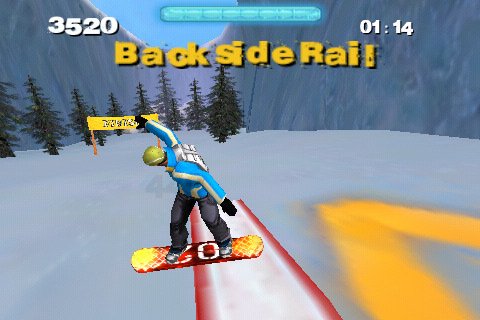 Скриншот из игры Adrenaline Snowboarding - 4