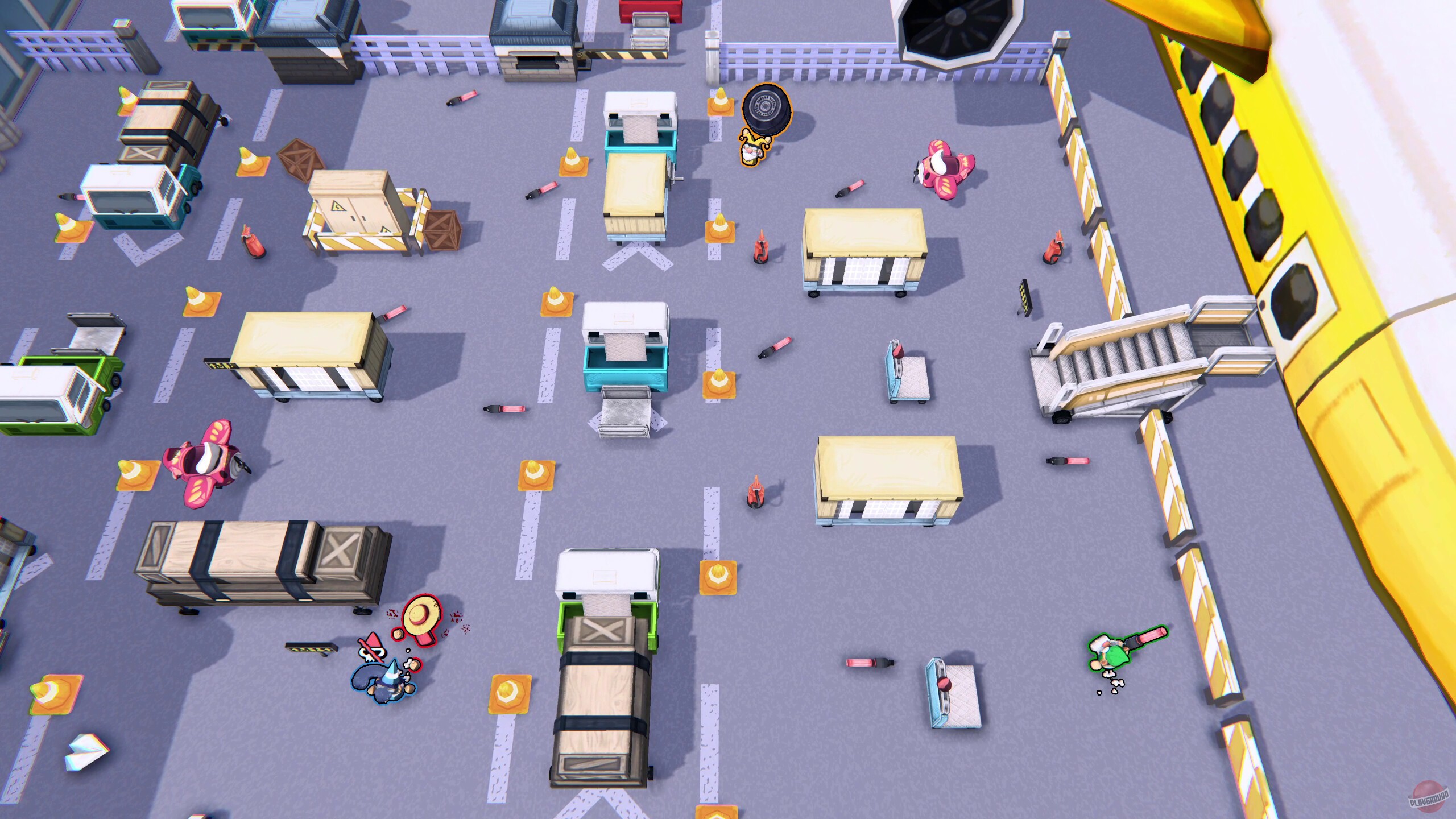 Скриншот из игры Gnaughty Gnomes - 1