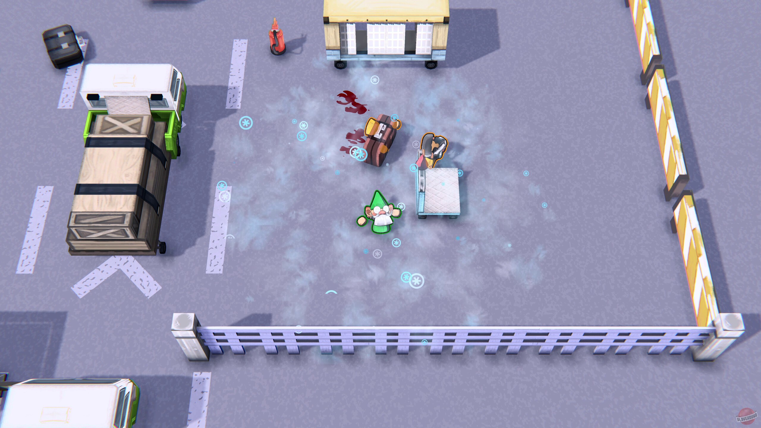 Скриншот из игры Gnaughty Gnomes - 2