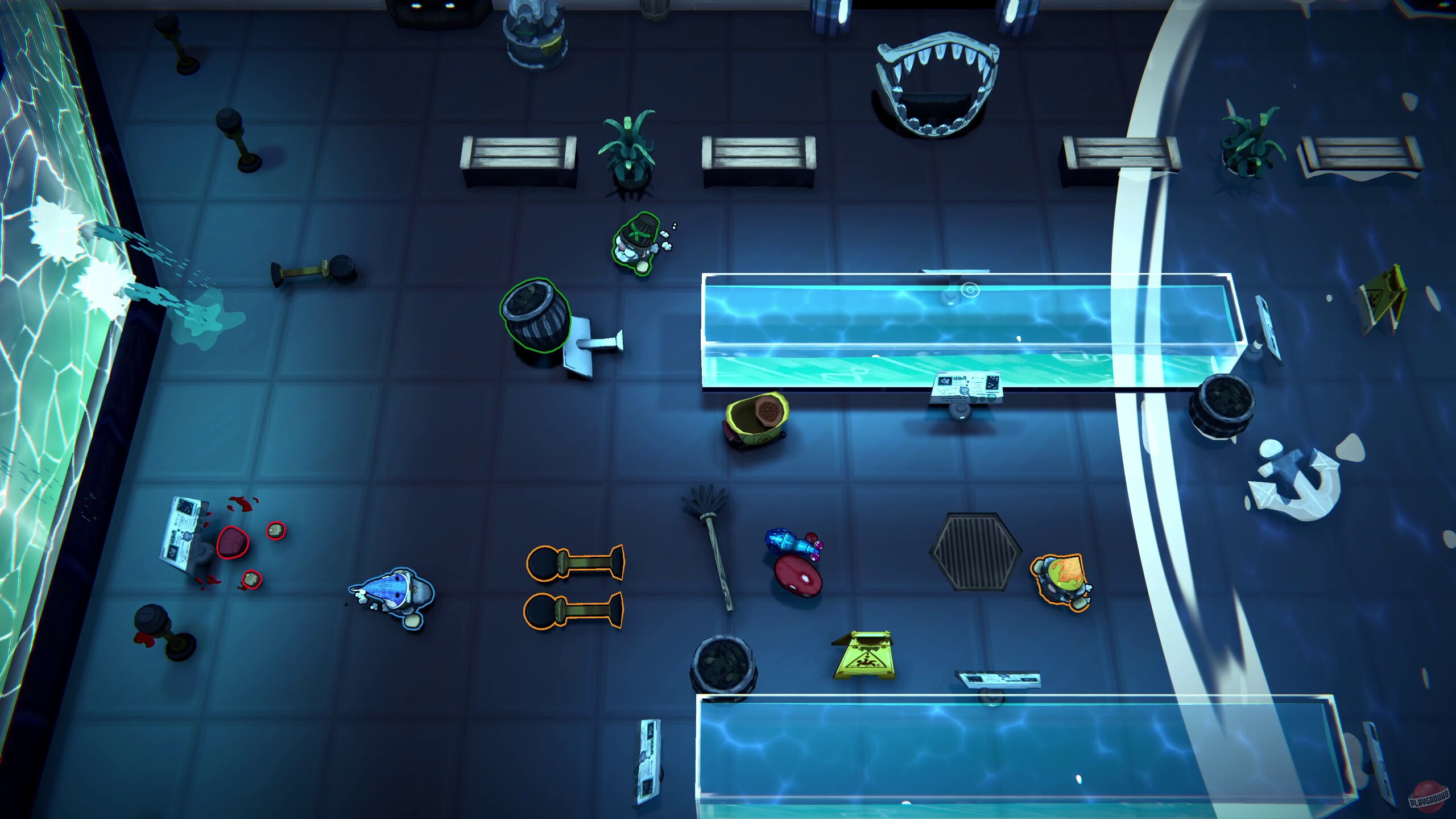 Скриншот из игры Gnaughty Gnomes - 3