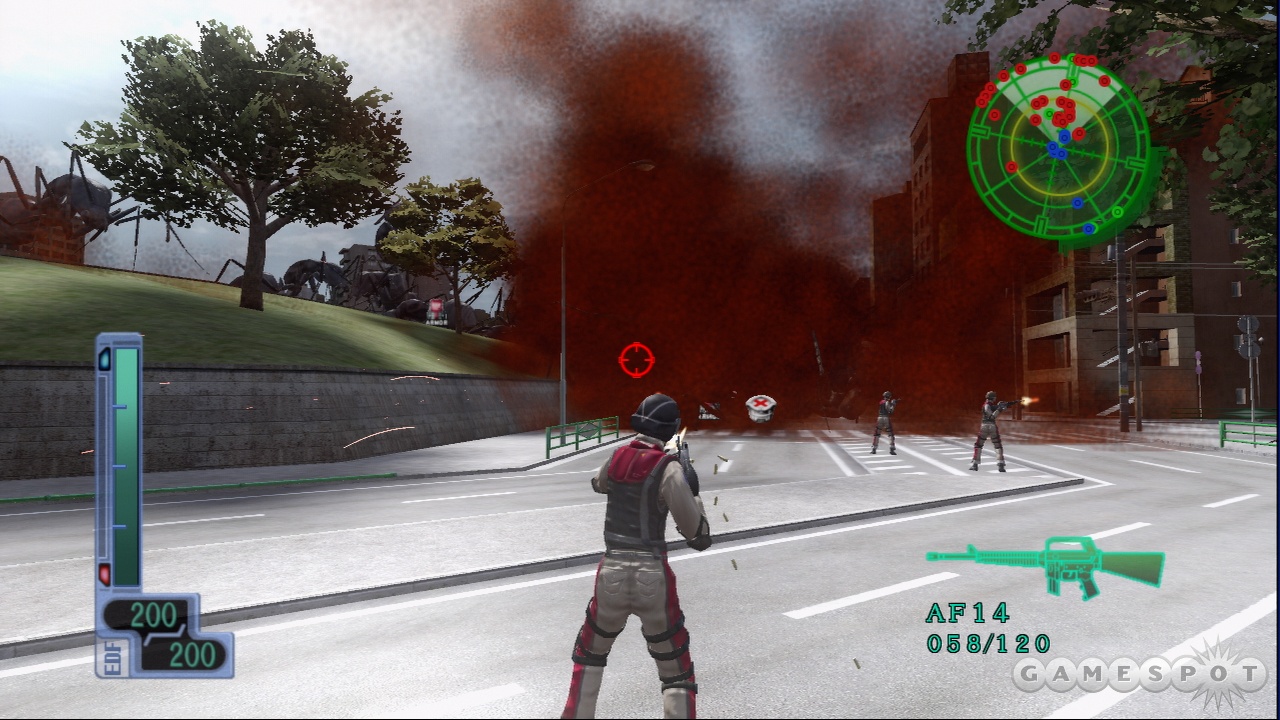 Скриншот из игры Earth Defense Force 2017 - 47