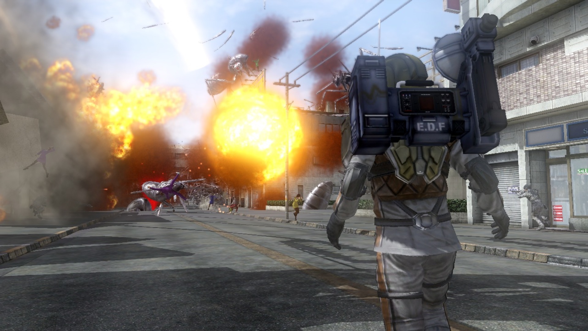 Скриншот из игры Earth Defense Force 2025 - 58