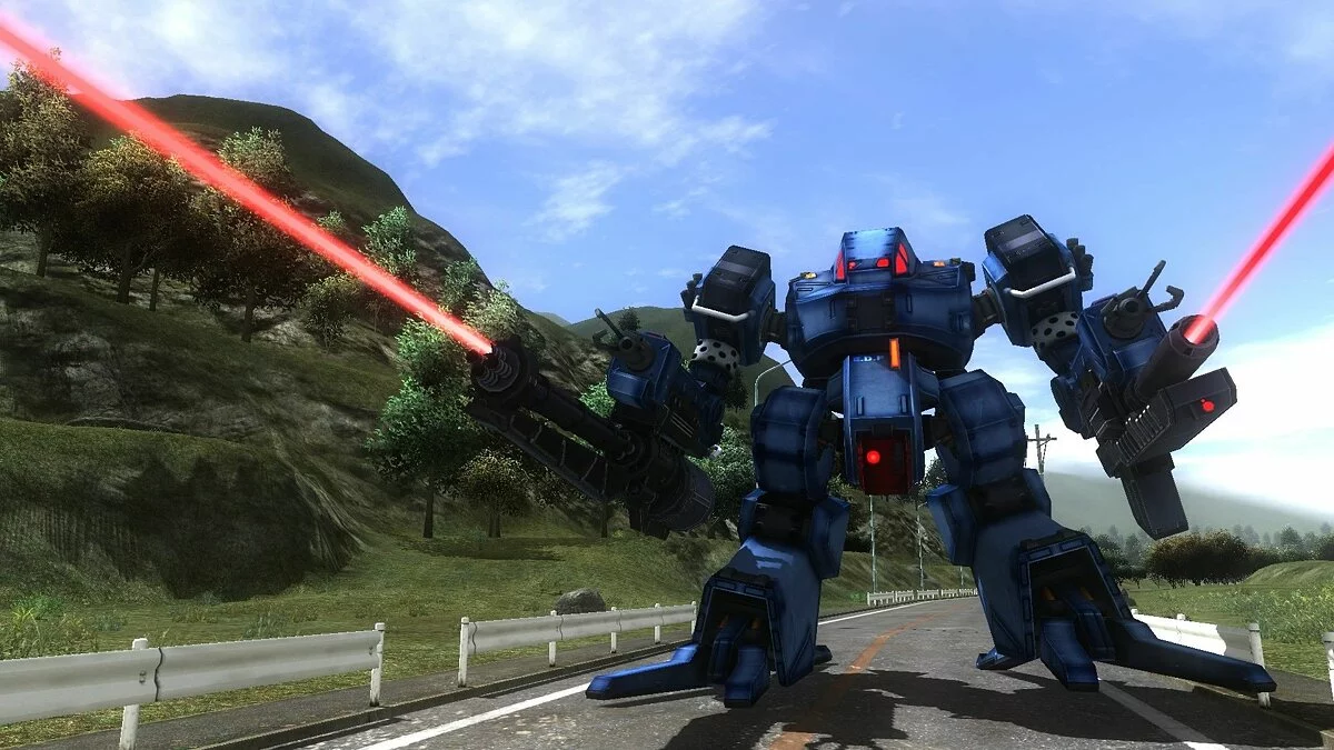 Скриншот из игры Earth Defense Force 2025 - 27