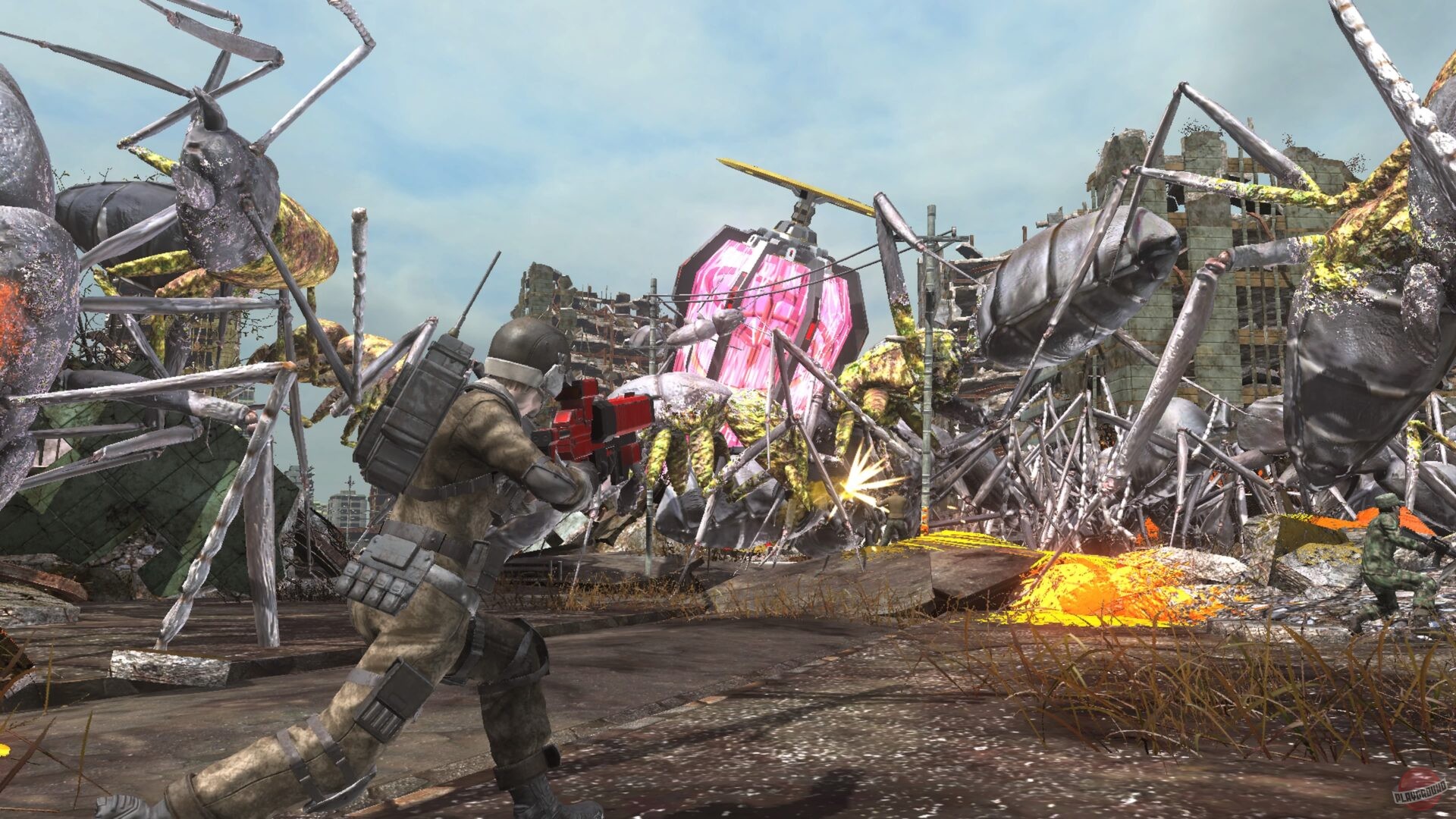 Скриншот из игры Earth Defense Force 6 - 11