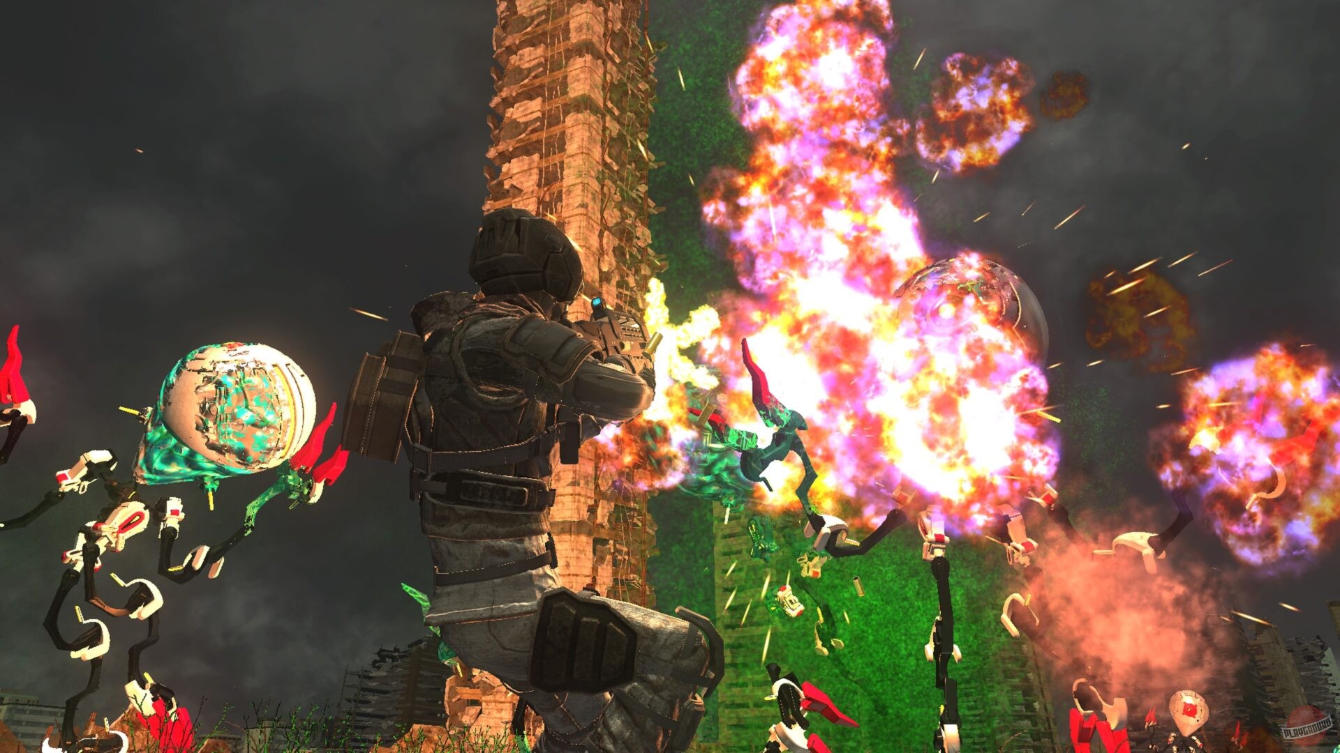 Скриншот из игры Earth Defense Force 6 - 49