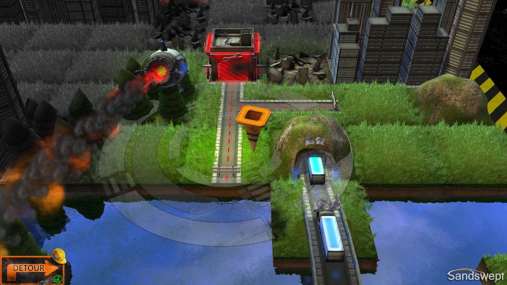 Скриншот из игры DETOUR - 6