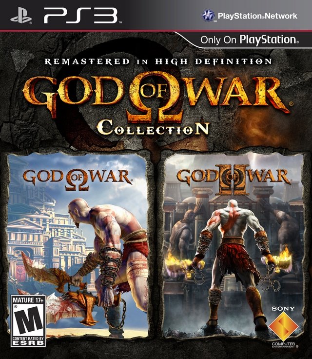 Обложка игры God of War Collection