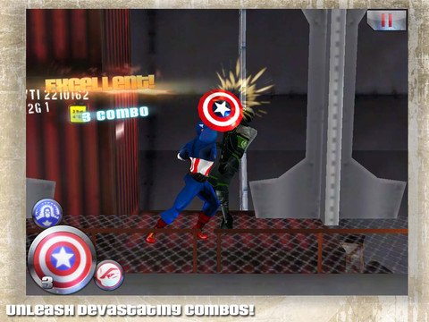 Скриншот из игры Captain America: Sentinel of Liberty - 1