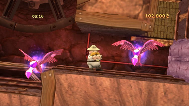 Скриншот из игры Lazy Raiders - 3