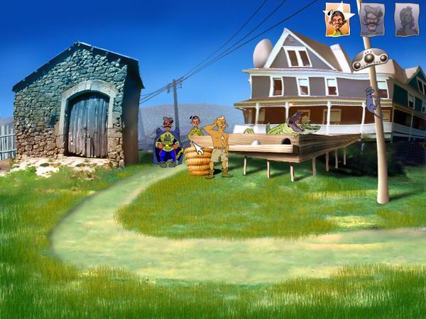 Скриншот из игры Петька 4: День независимости - 17