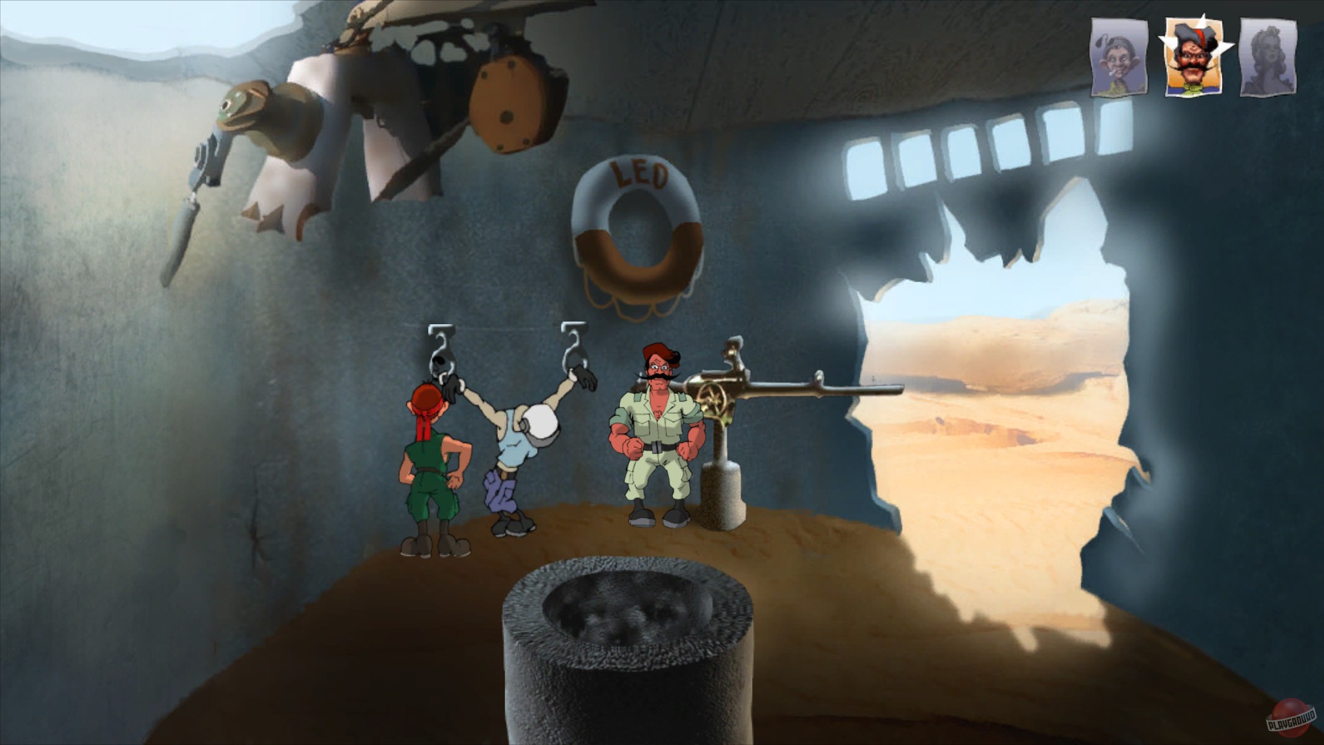 Скриншот из игры Петька и Василий Иванович 3: Возвращение Аляски - 3