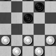 Обложка игры Checkers in Black and White