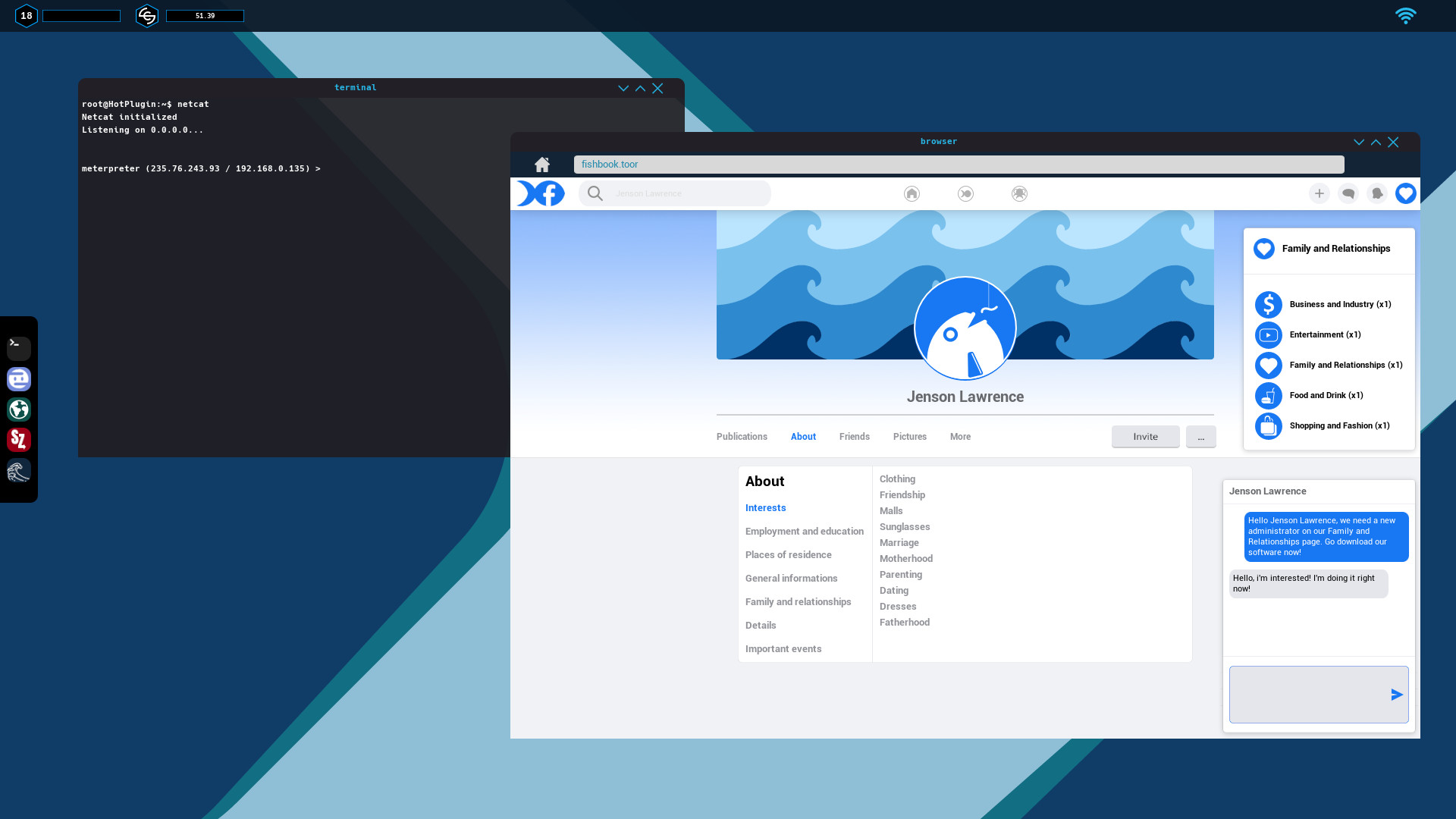 Скриншот из игры Hacker Simulator - 1