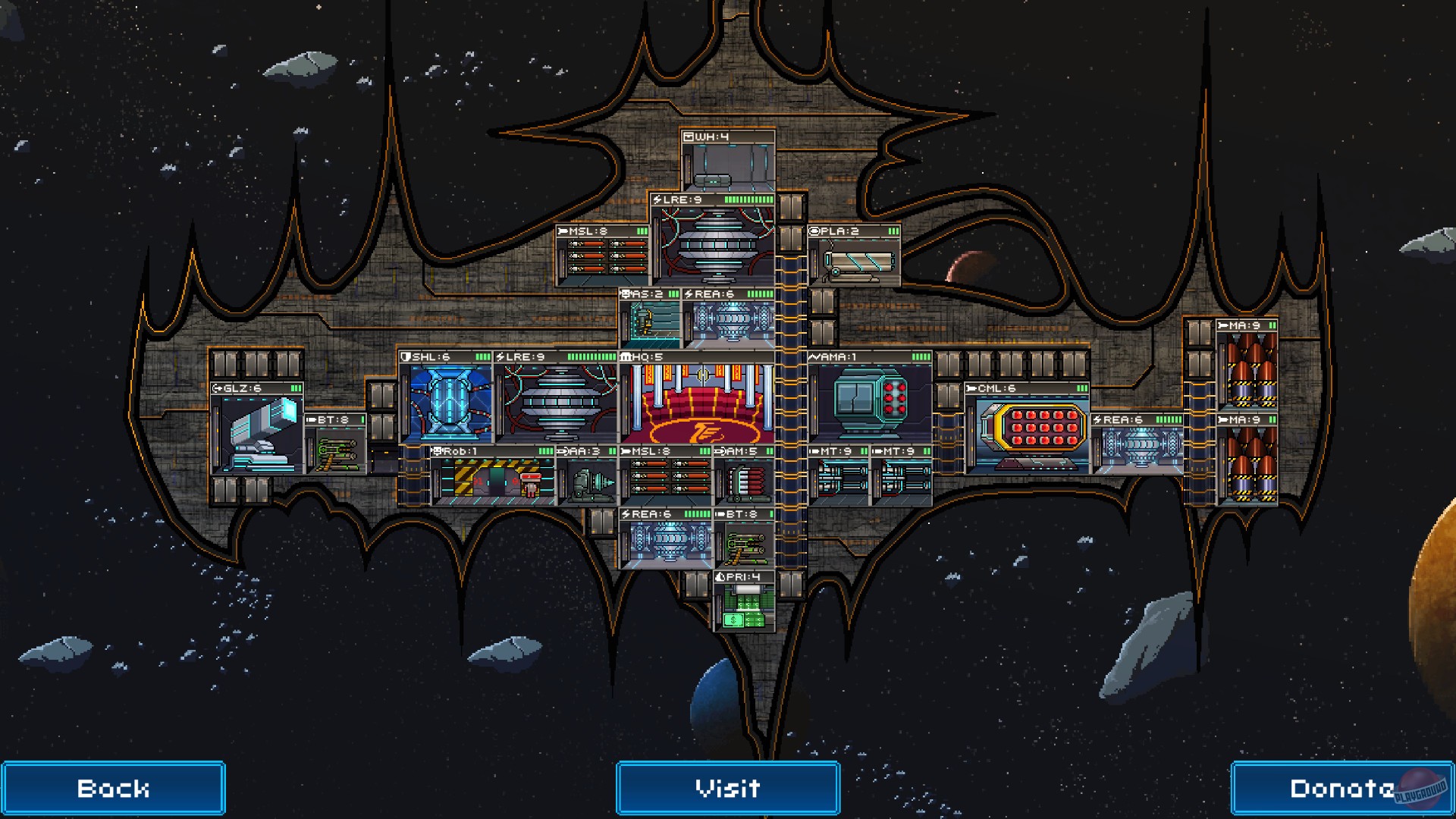 Скриншот из игры Pixel Starships - 3