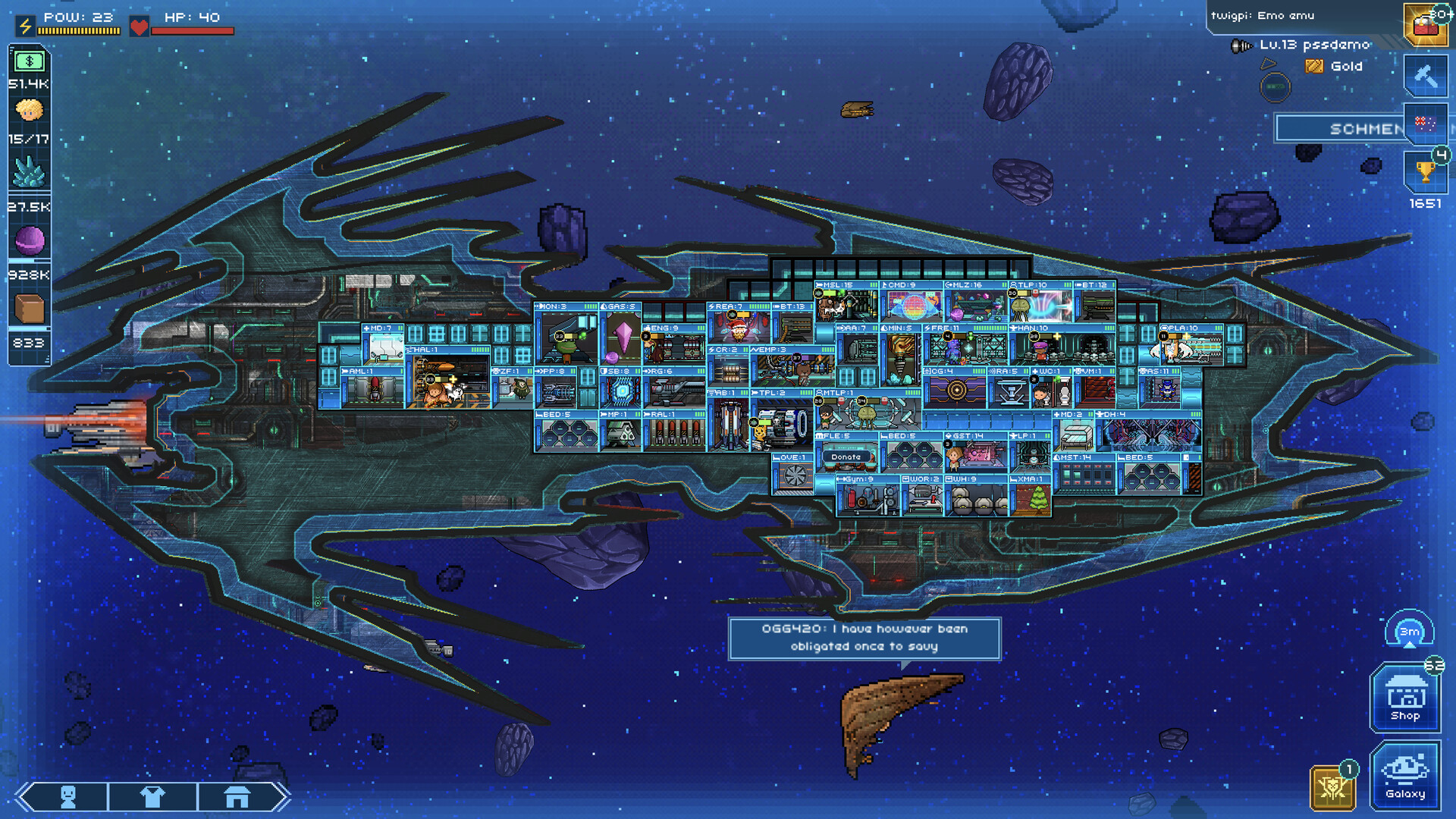 Скриншот из игры Pixel Starships - 28