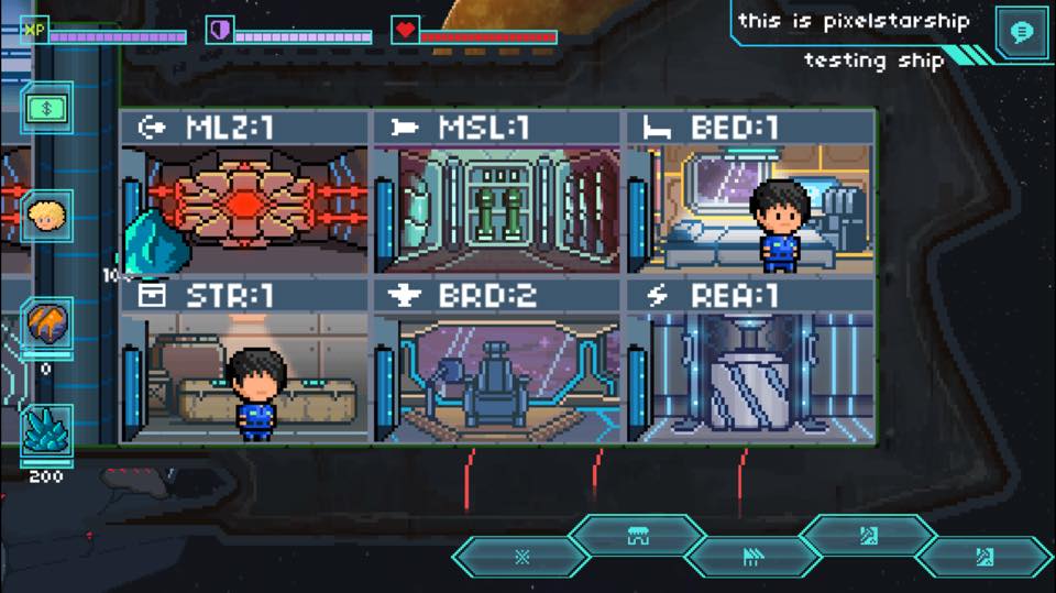 Скриншот из игры Pixel Starships - 1