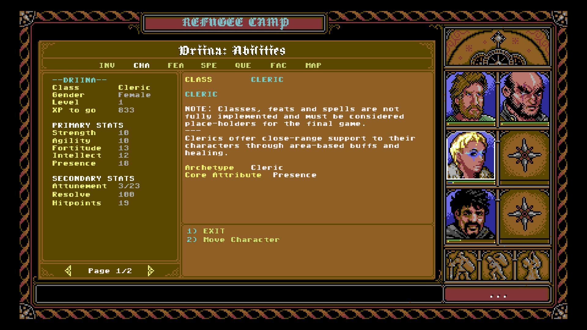 Скриншот из игры SKALD: Against the Black Priory - 16