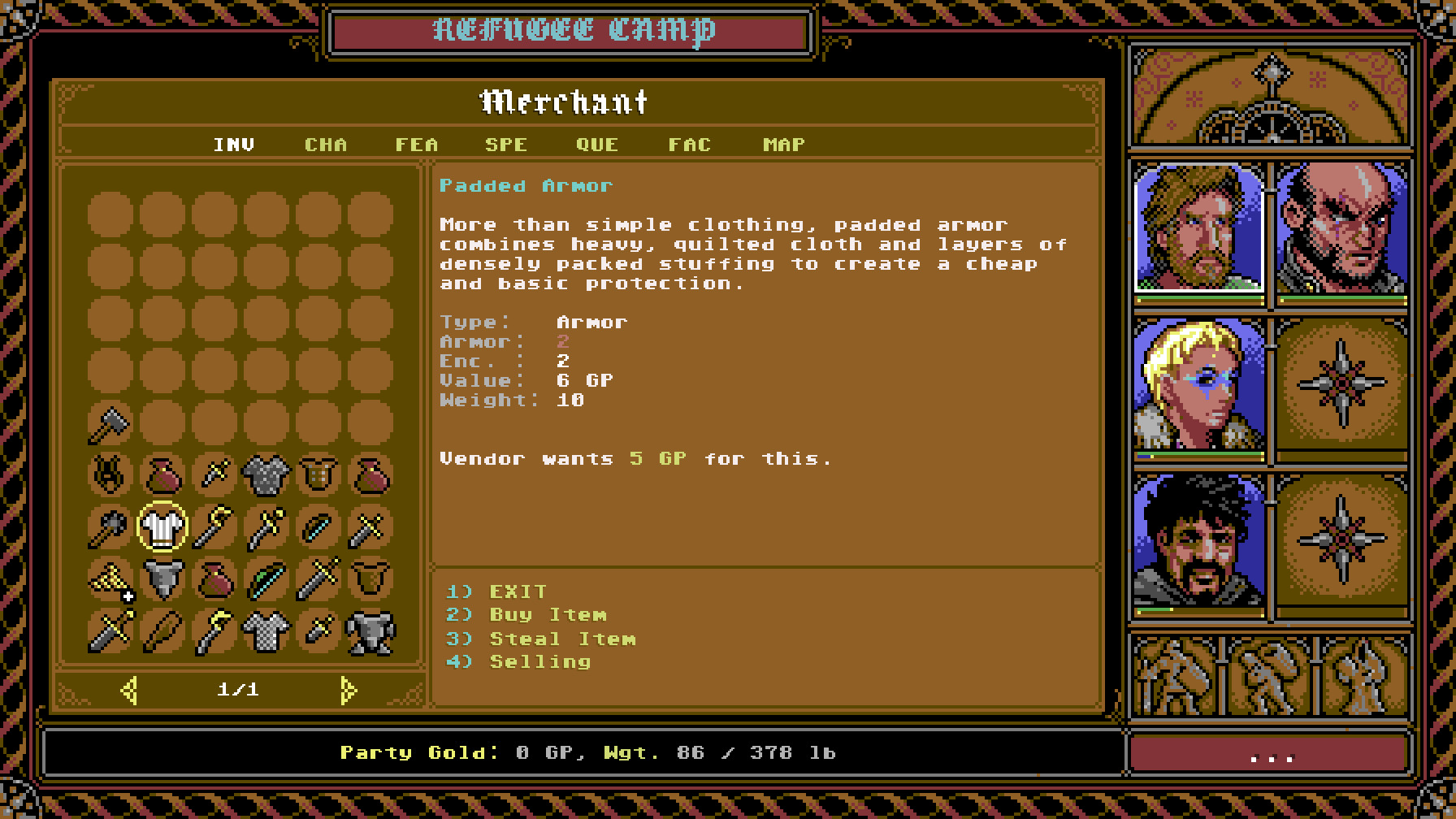 Скриншот из игры SKALD: Against the Black Priory - 1