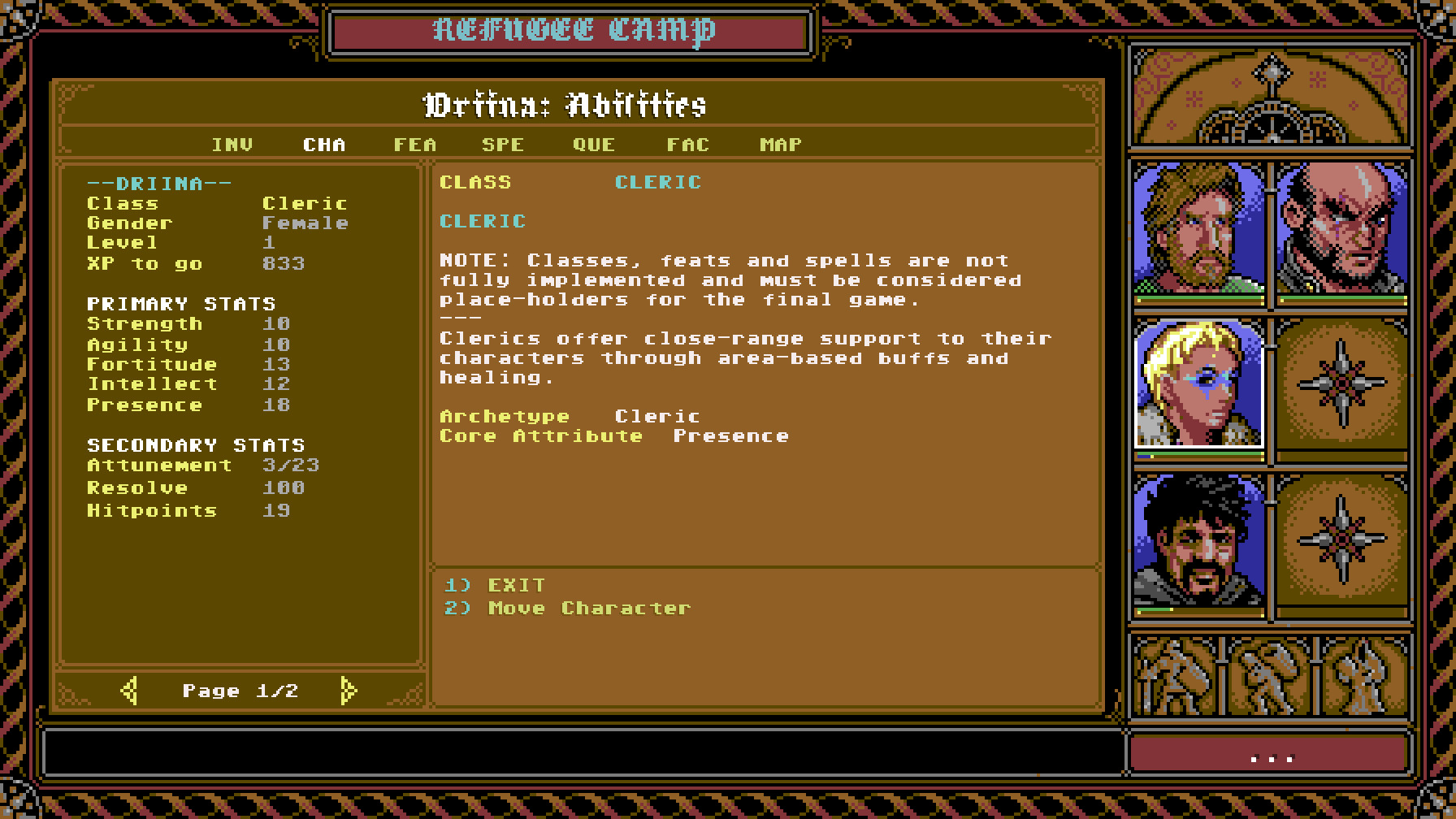 Скриншот из игры SKALD: Against the Black Priory - 2