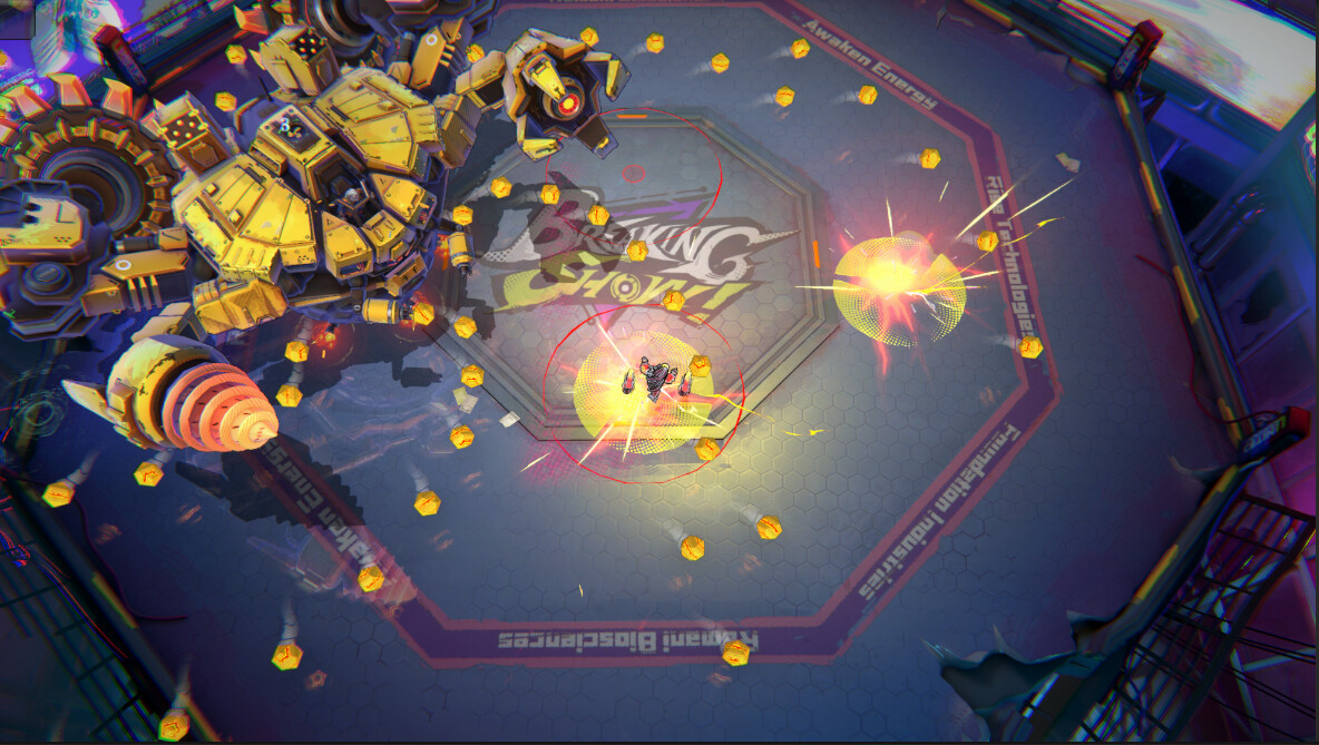 Скриншот из игры Meta-Ghost: The Breaking Show - 1