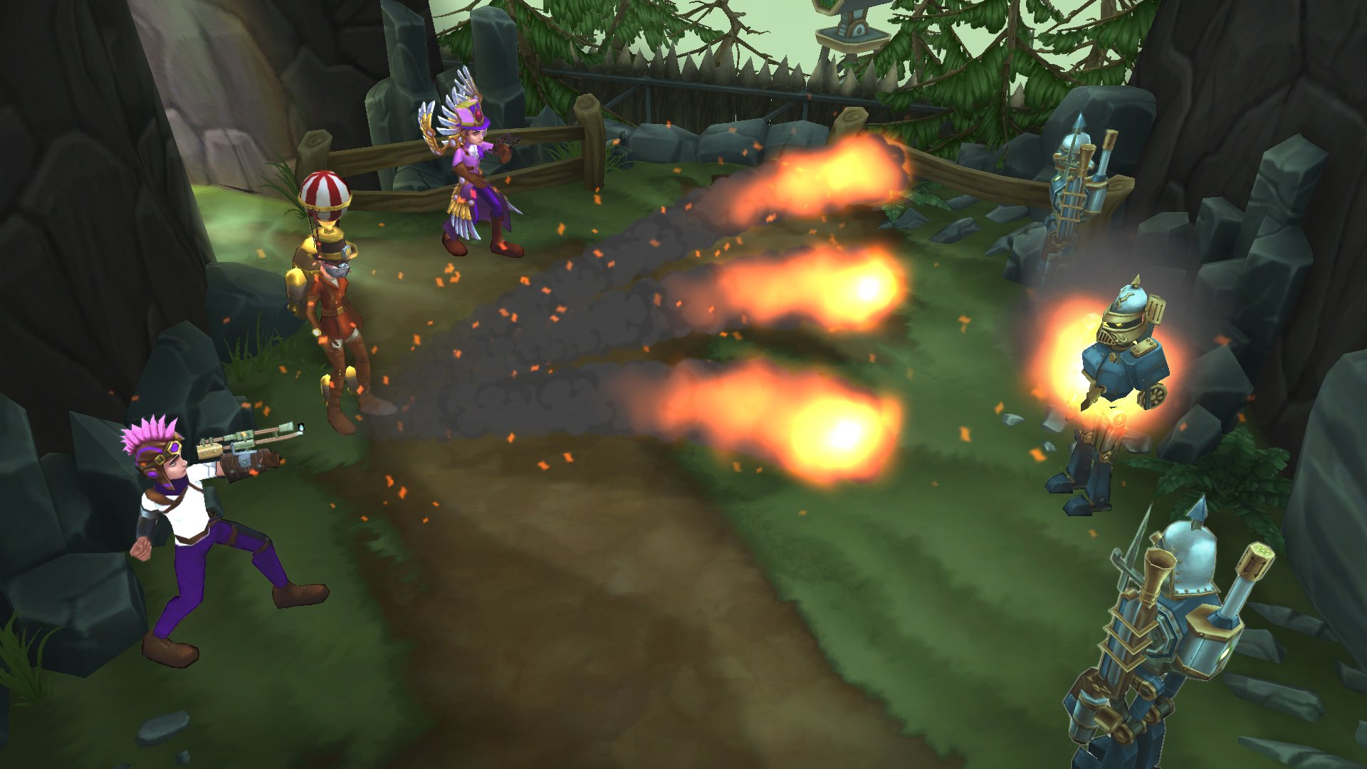 Скриншот из игры The Aetherlight: Chronicles of Resistance - 3