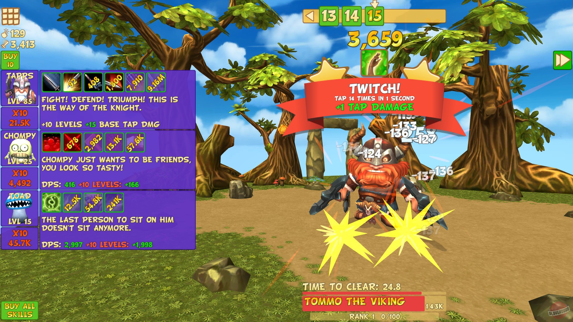 Скриншот из игры Tap Tap Infinity - 12