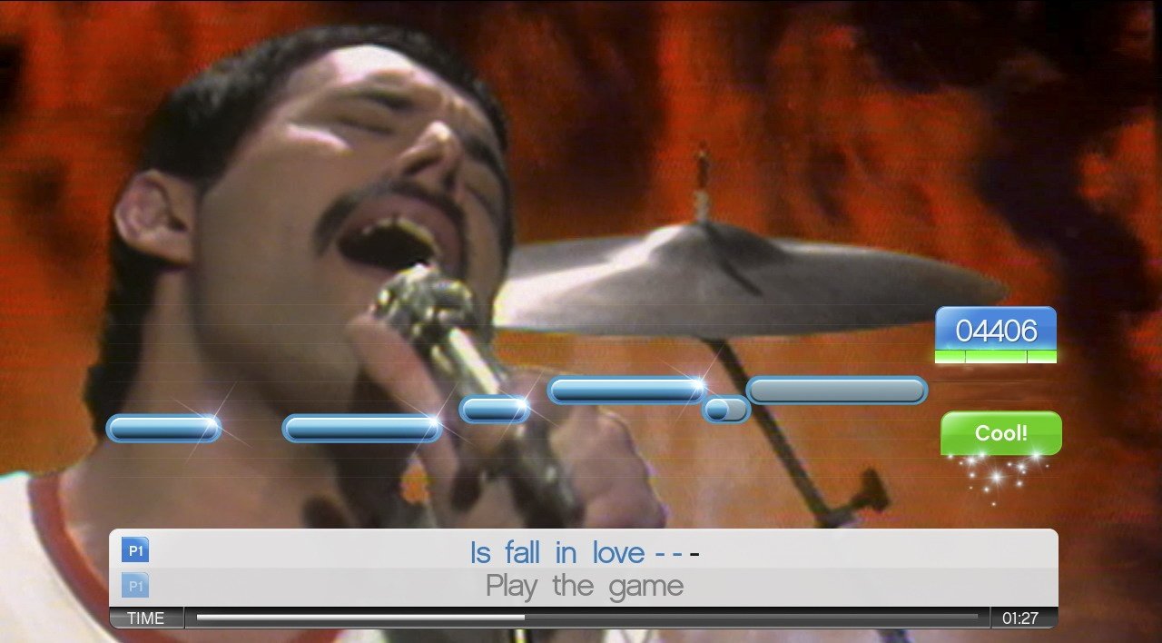 Скриншот из игры SingStar: Queen - 3