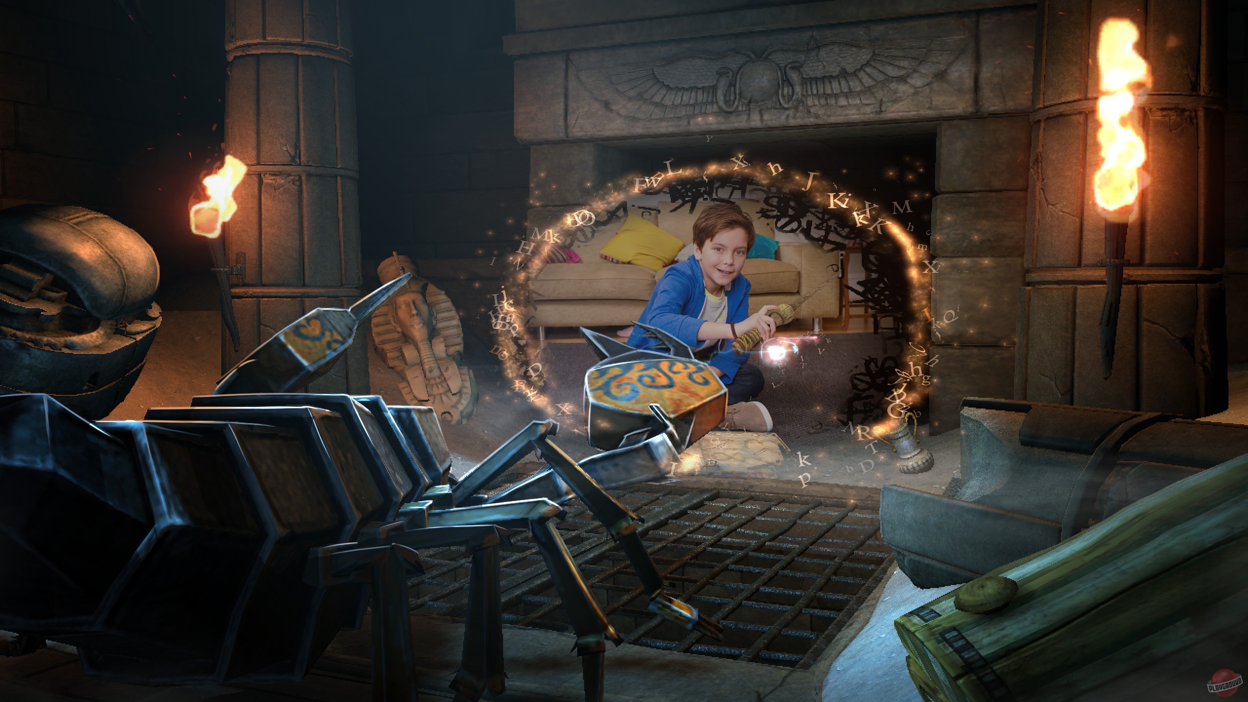 Скриншот из игры Wonderbook: Book of Spells - 2