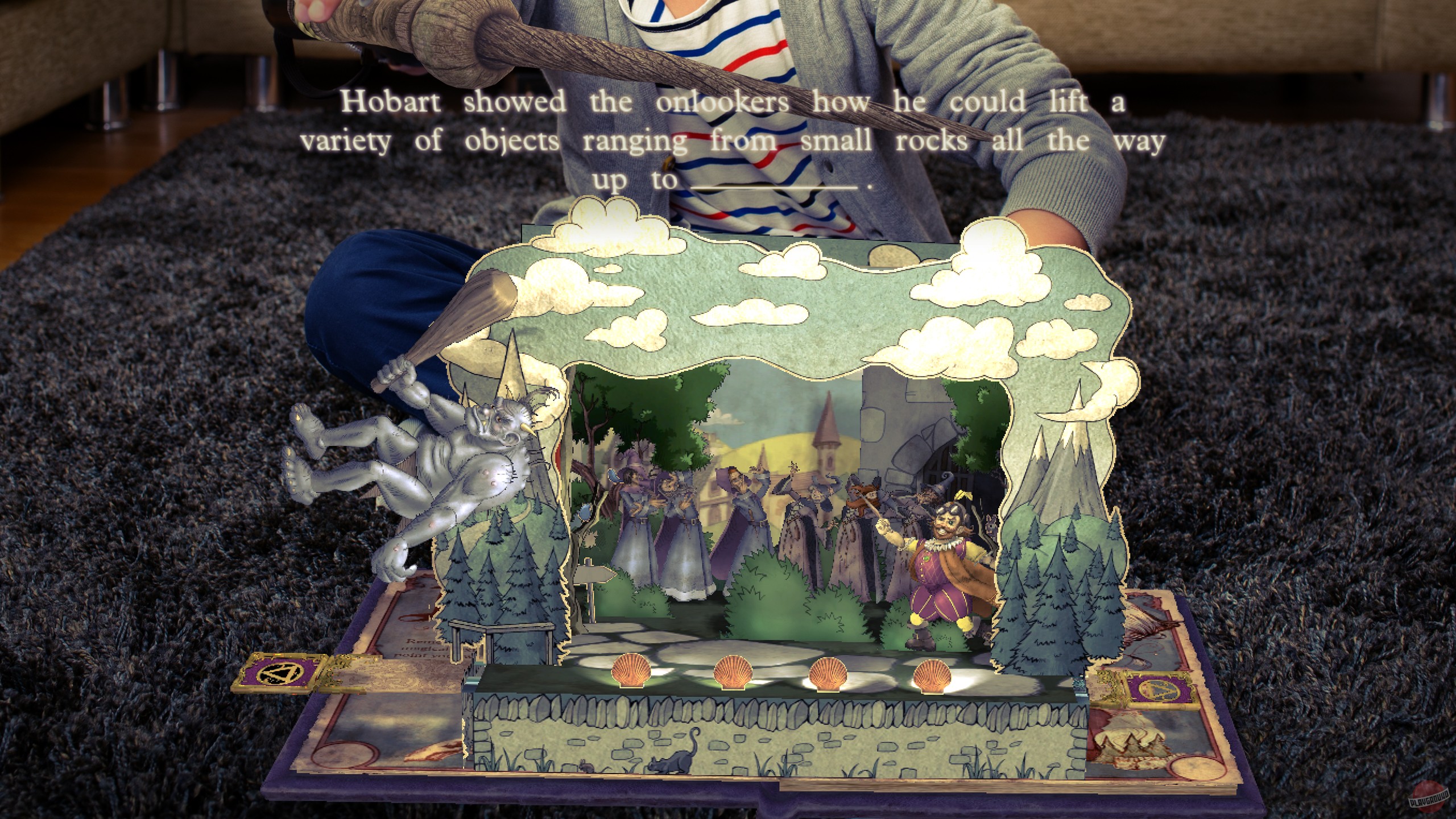 Скриншот из игры Wonderbook: Book of Spells - 3