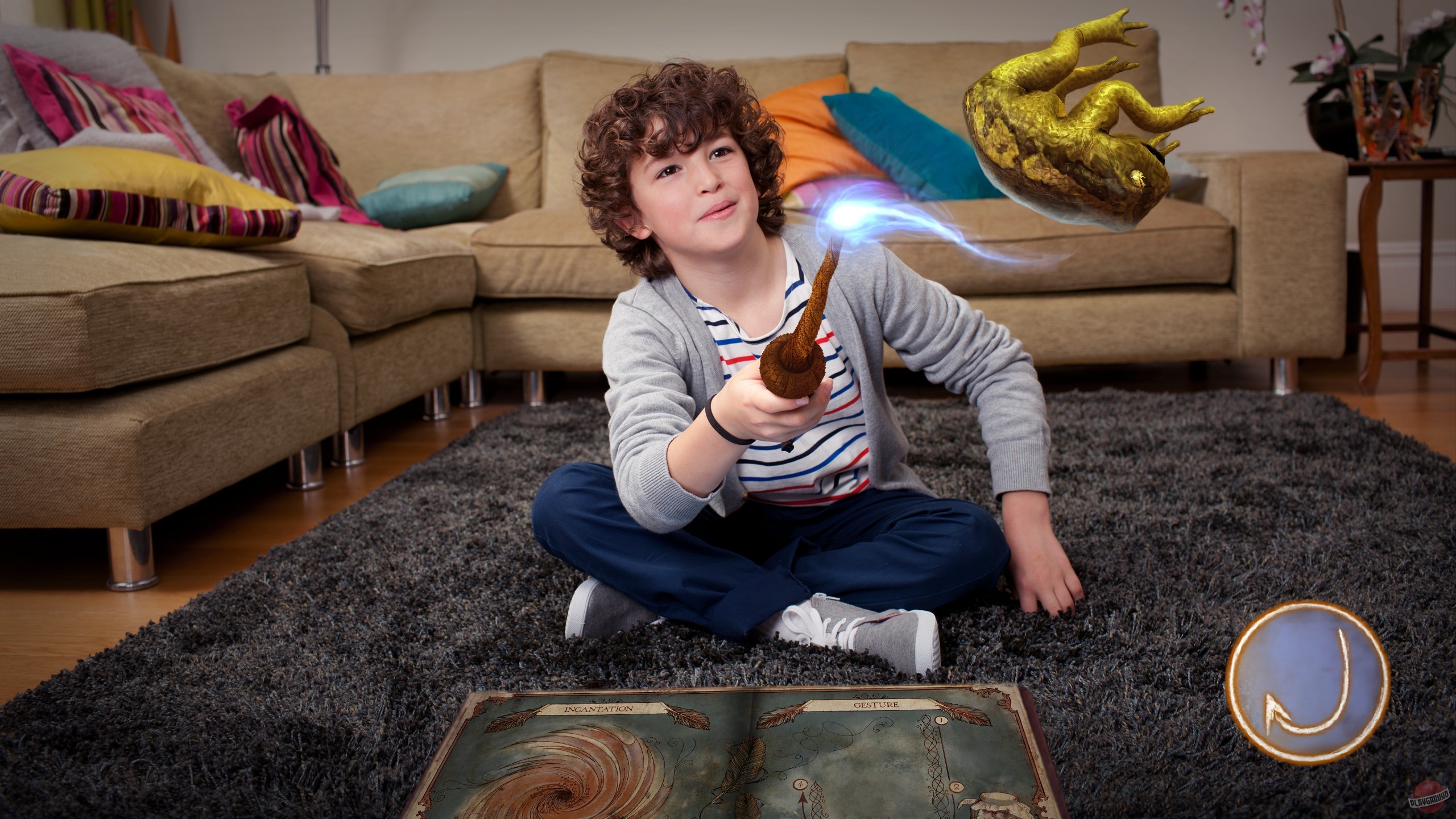 Скриншот из игры Wonderbook: Book of Spells - 11