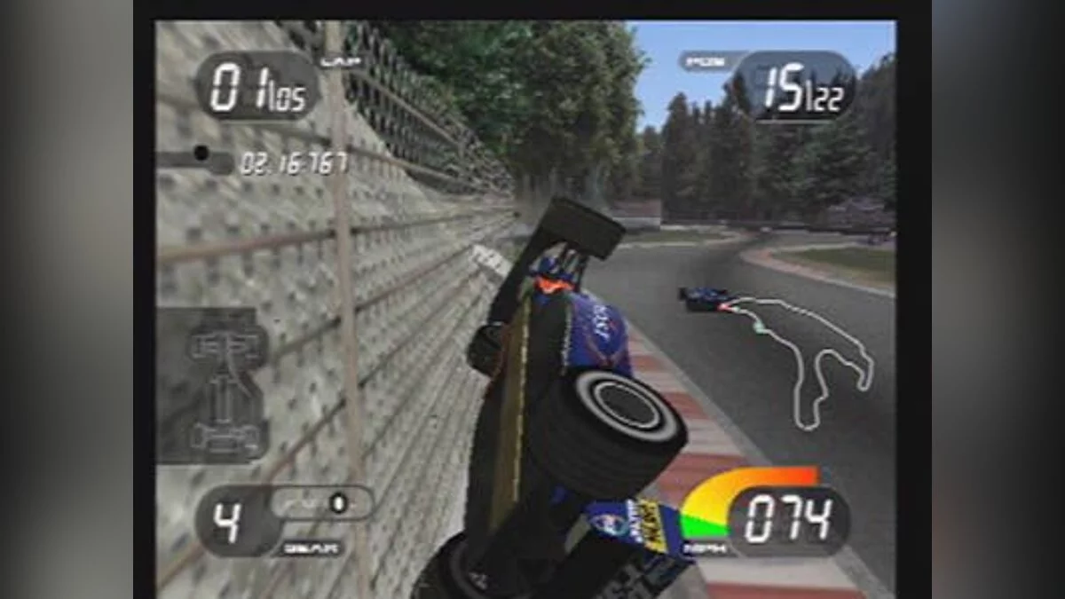 Скриншот из игры Formula One 2001 - 2