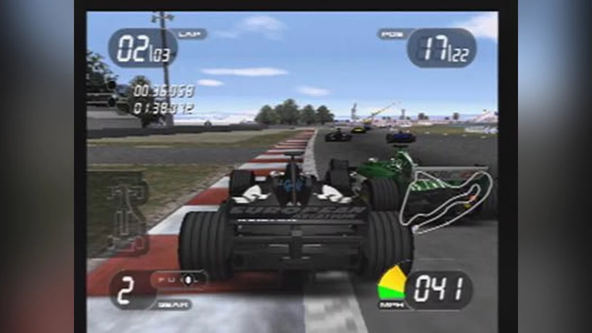Скриншот из игры Formula One 2001 - 3