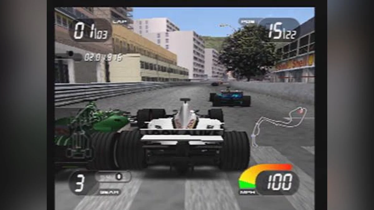 Скриншот из игры Formula One 2001 - 7