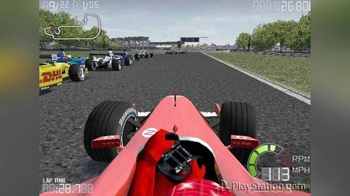 Скриншот из игры Formula One 2002 - 8