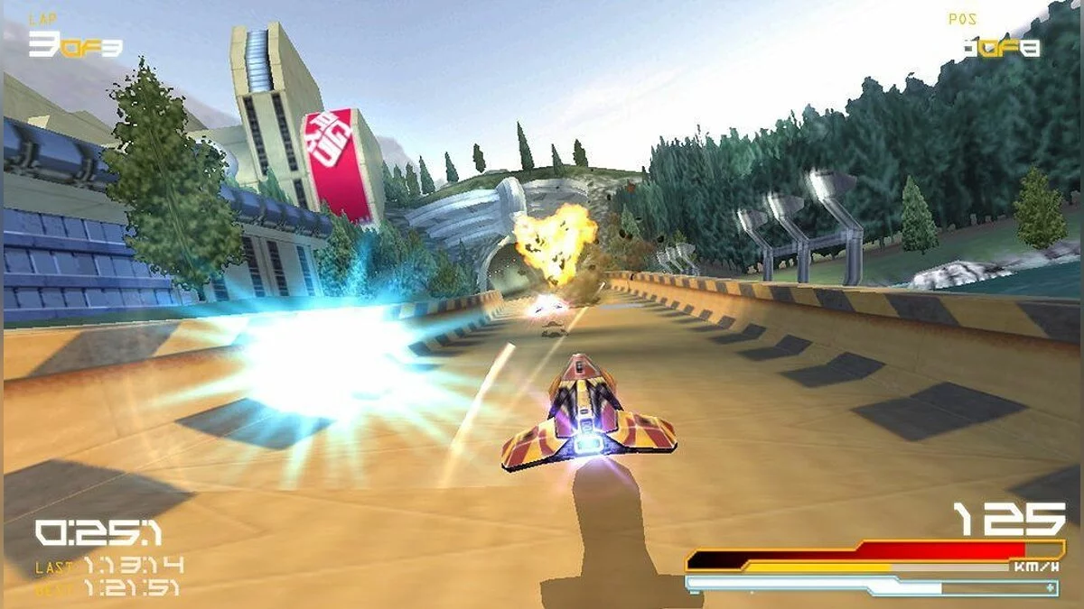 Скриншот из игры Wipeout Pure - 8