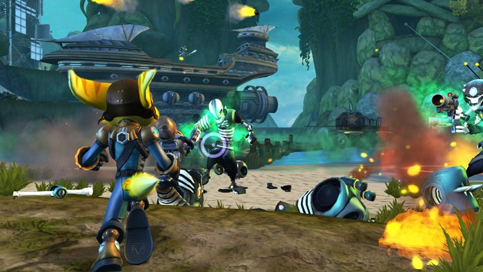 Скриншот из игры Ratchet & Clank: Quest for Booty - 1
